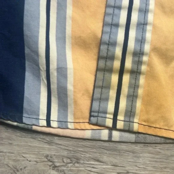 Vintage Tommy Hilfiger Striped  Button  Down Shirt Size Large - Picture 5 of 5